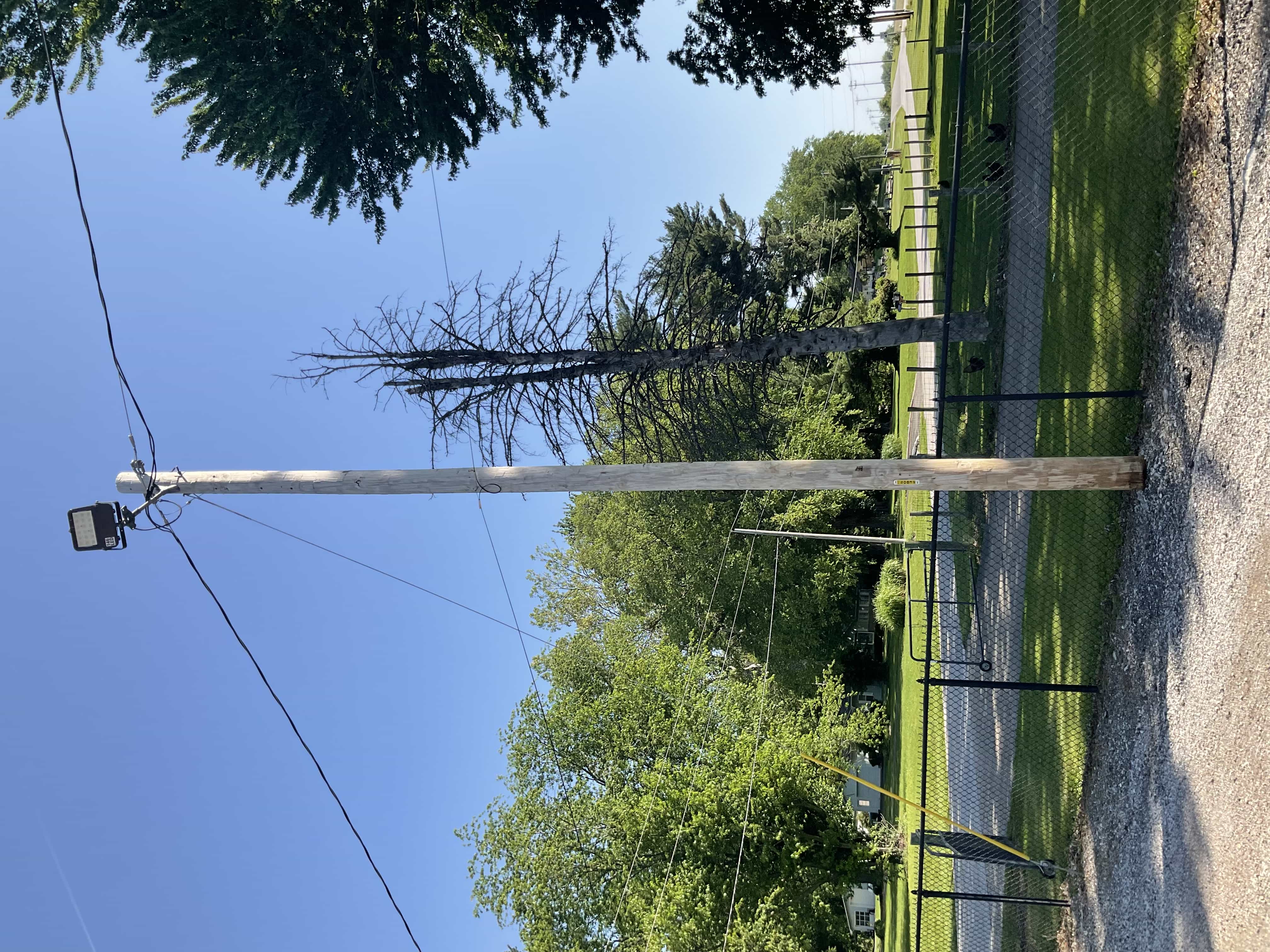 Directional Flood Light Tracy Solar and BESS Almost Completed