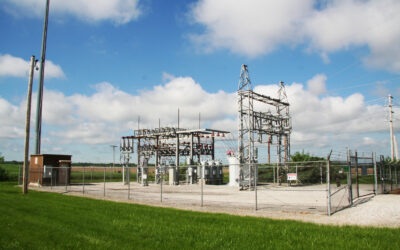 How electricity get from the power plant to you